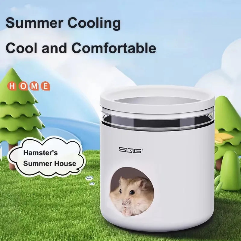 Hamster house, insulated nest, sleeping nest, multi-functional, winter accessories, Golden Bear hedgehog house, comfortable cage