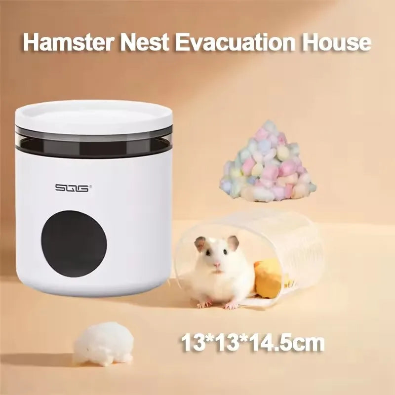 Hamster house, insulated nest, sleeping nest, multi-functional, winter accessories, Golden Bear hedgehog house, comfortable cage