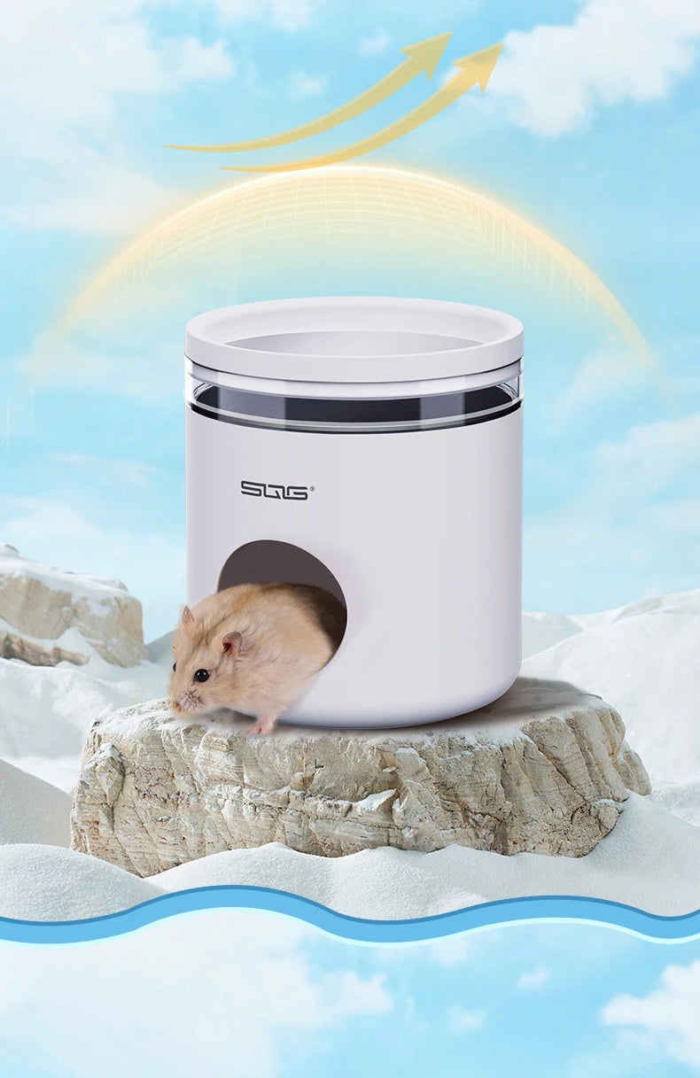 Hamster house, insulated nest, sleeping nest, multi-functional, winter accessories, Golden Bear hedgehog house, comfortable cage