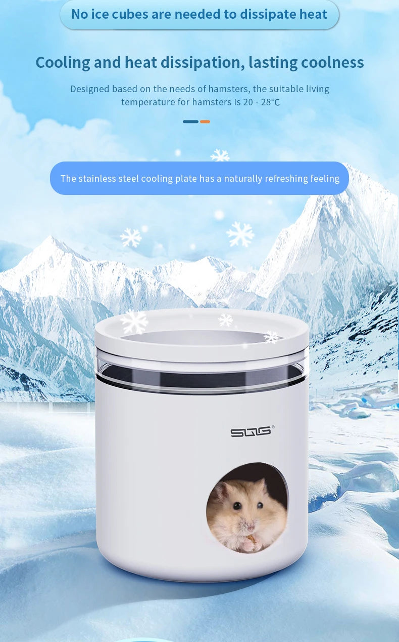 Hamster house, insulated nest, sleeping nest, multi-functional, winter accessories, Golden Bear hedgehog house, comfortable cage