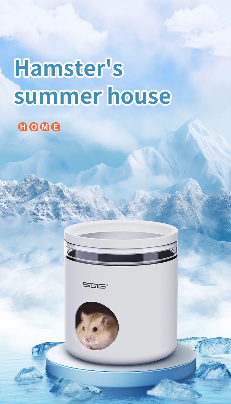 Hamster house, insulated nest, sleeping nest, multi-functional, winter accessories, Golden Bear hedgehog house, comfortable cage